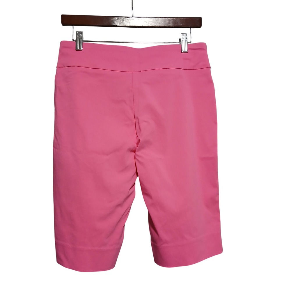 Ruby Rd Womens Hot Pink Slimming Contour Waistband Shorts Size 6‎ 47107 RP - Picture 2 of 10